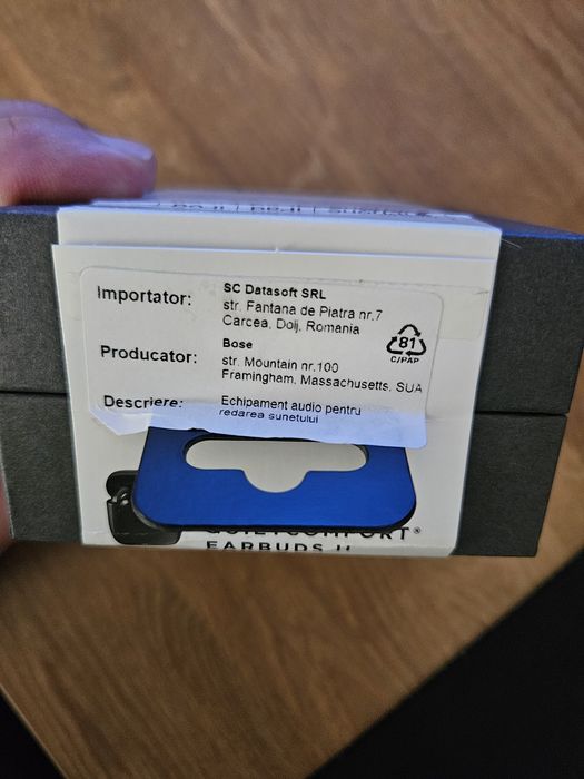 Căști BOSE Quiet comfort Earbuds II