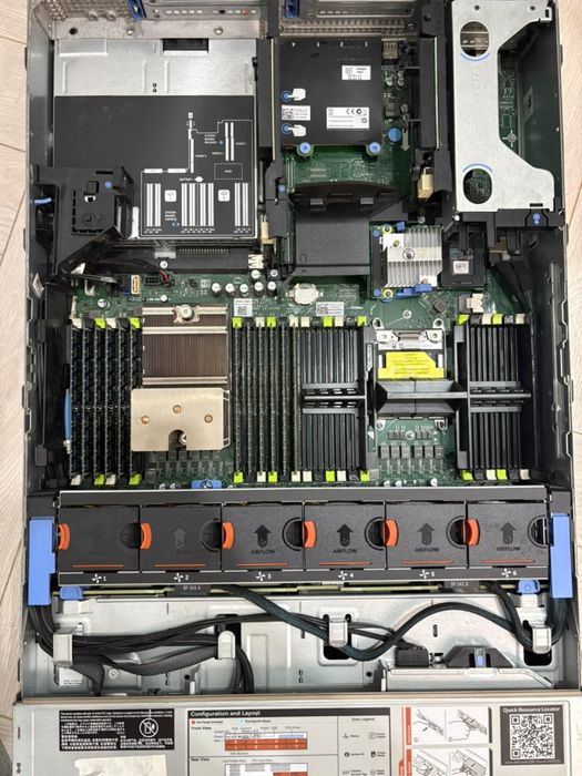 Dell PowerEdge R720 сервер с 96 ГБ ECC RAM