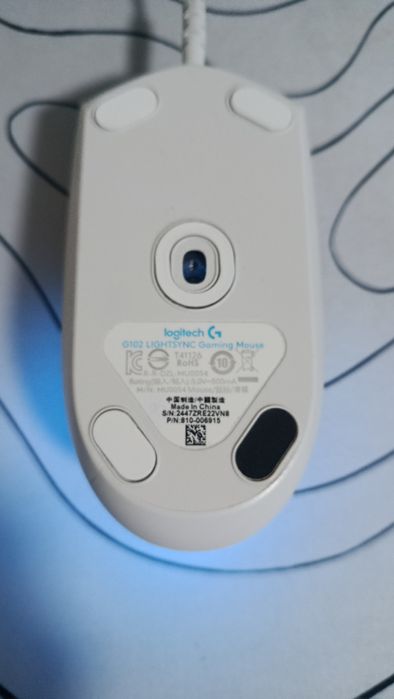 Игровая мышь Logitech g102 Б/у: