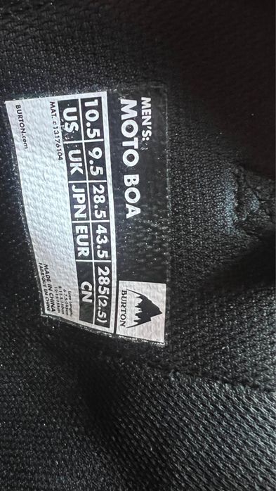 Boots Burton Moto Boa 43,5