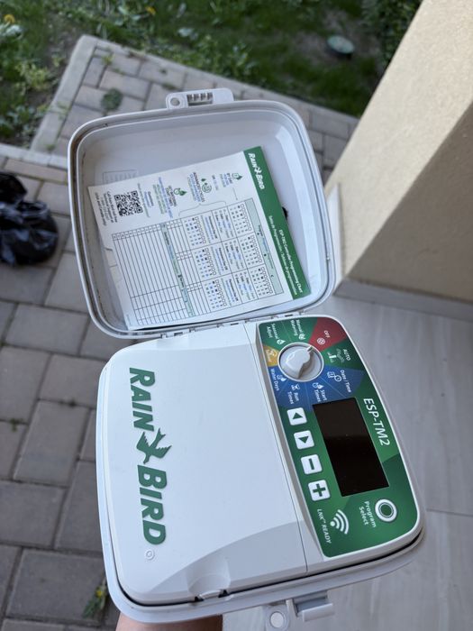 Programator irigații Rain Bird ESP-TM2 WiFi, 6 zone, stare foarte bună
