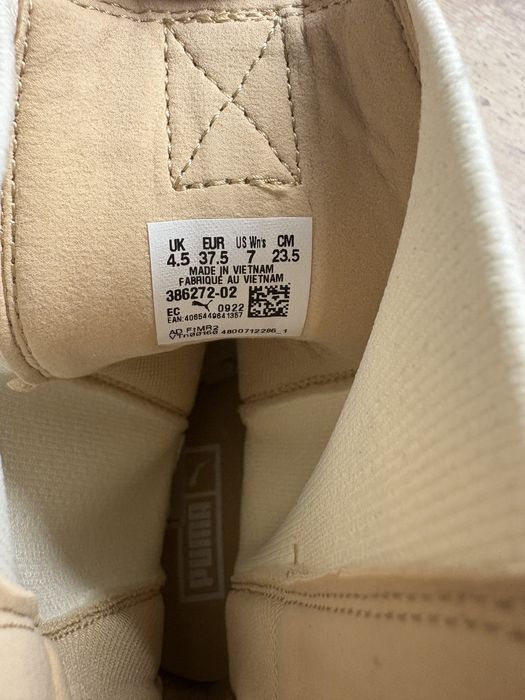 Дамски кожени обувки Puma mayze chelsea