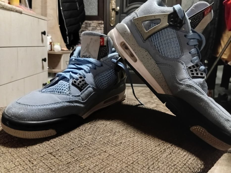 Jordan 4 retro sneakers blue