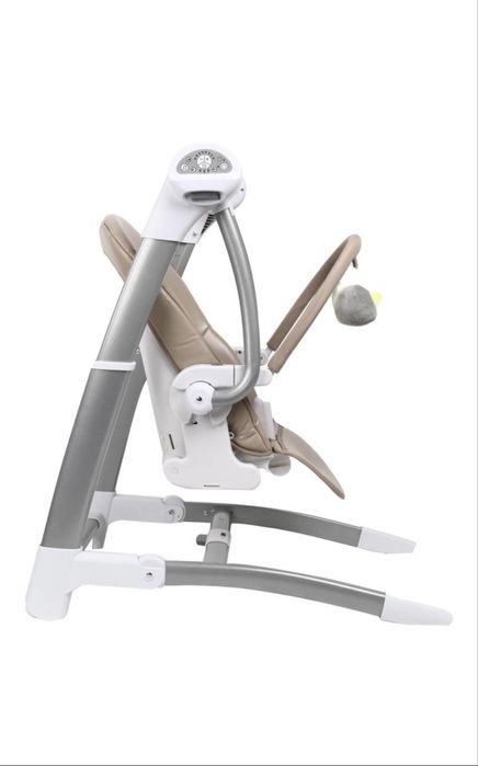 Детский шезлонг кресло качалка стол 3в1