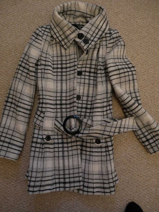 palton/pardesiu lana Jane Norman marime 8 uk S