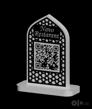 QR ko’d restoran uchun
