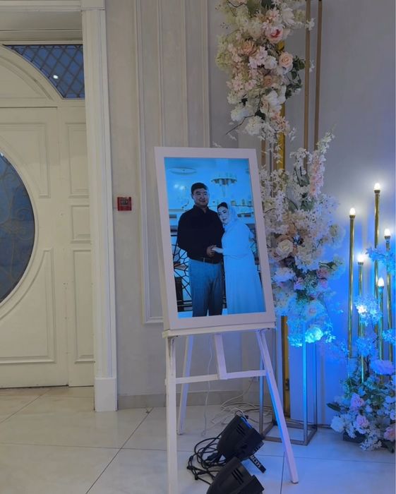 Лед мольберт на ваш праздник свадьбу