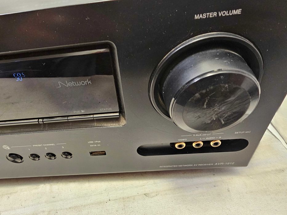AV Receiver 7.1 Denon AVR-1912 functional – HDMI 3D, ARC, Network – 460W