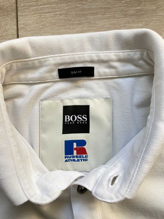 Hugo Boss X Russel Athletic Slim Fit polo t shirt мъжка тениска M / L