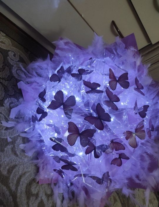 Babochkali Buket mandarnli Buket lentali atr gul turli hil sovgʻalar