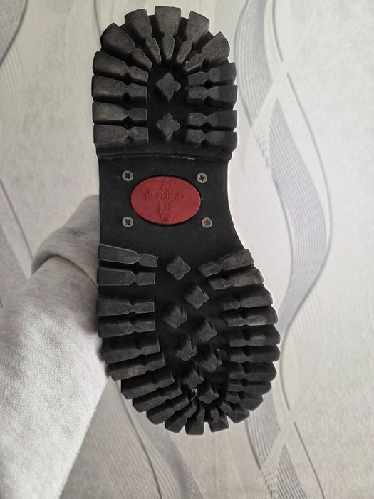 Papuci rock piele naturală