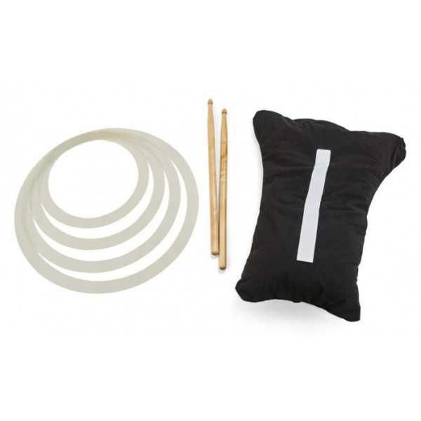 Set de tobe acustice Millenium Focus 22 Drum Set Black sau Red