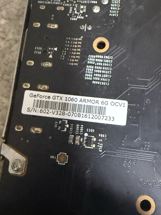 Placa video nvidia geforce gtx 1060 6 gb - sigiliu