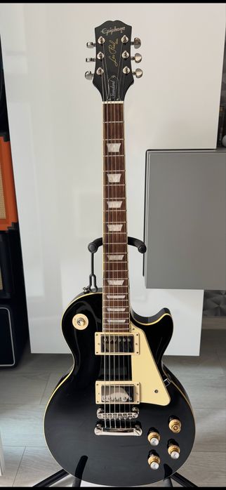 Chitara Ephiphone Les Paul Standard-Black ca nouă recent reconditiona