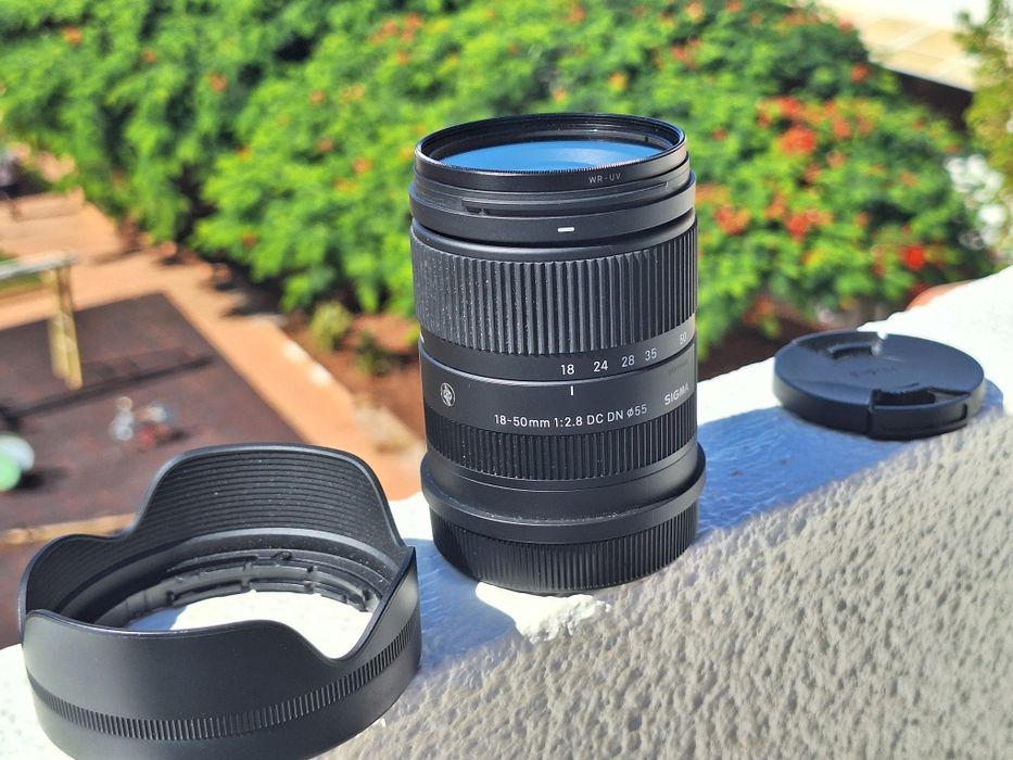 Obiectiv foto Sigma 18-50 F 2.8 L Mount ca nou filtru UV