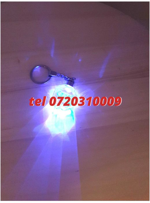 Promo Breloc Sticla Led 6 Culori Audi