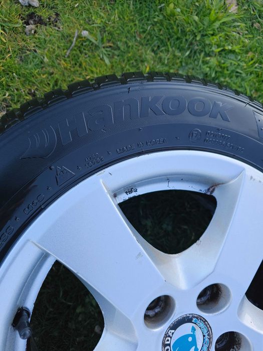 Лети джанти 14 цола за шкода фабия всесезонни гуми 185 60 14