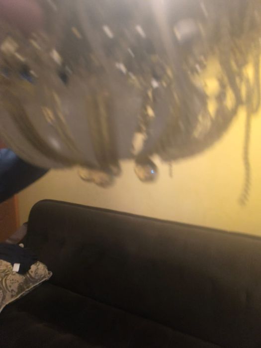 Люстра потолочная бу