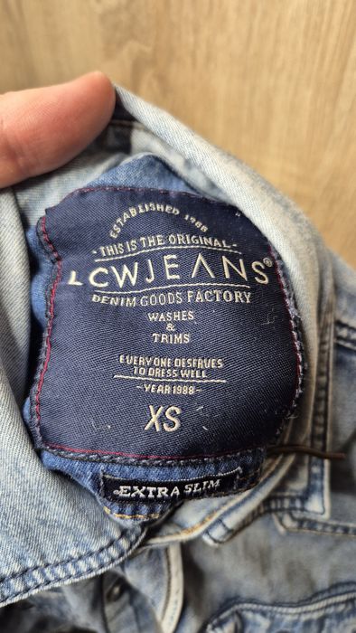 Мъжка дънкова  риза LC WAIKIKI