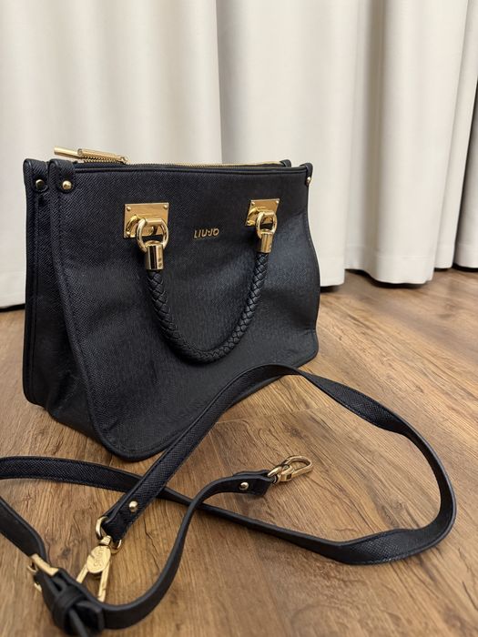 Черна чанта Liu Jo, голям размер