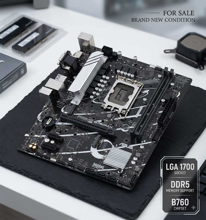 Продам материнскую плату ASUS PRIME B760M-K
