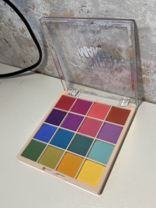 Палетки теней.