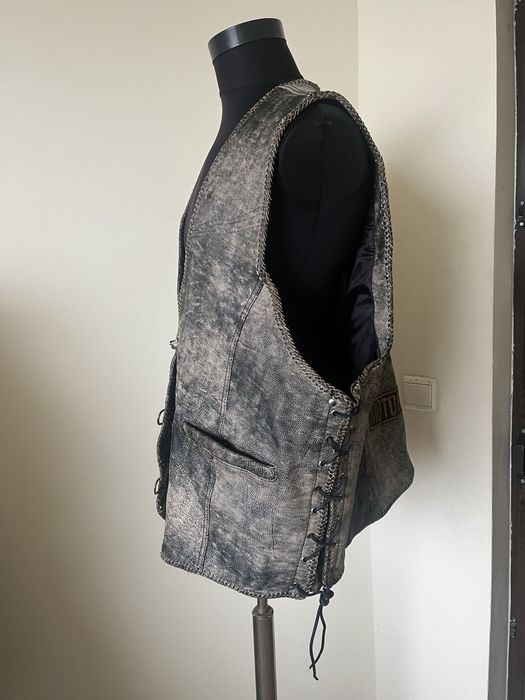 Vesta piele , Harley , biker