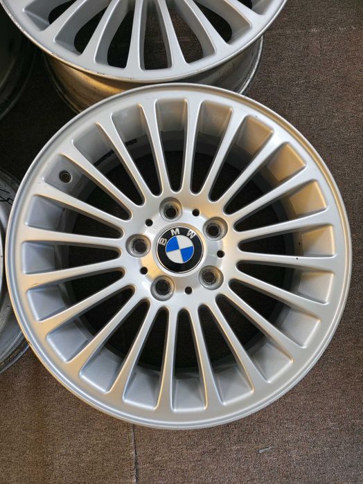 4 Jante Aliaj 5x120 17'' 7J ET 47 - OEM BMW Seria 3 E46 E90 F30 Seria 1 Seria 4 Seria 5 X1 X3 !