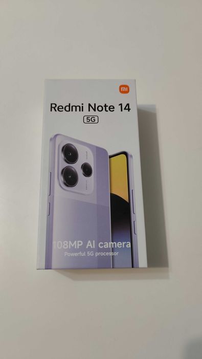 Xiaomi Redmi Note 14 5G | 256GB | 8GB RAM | Purple | Нов