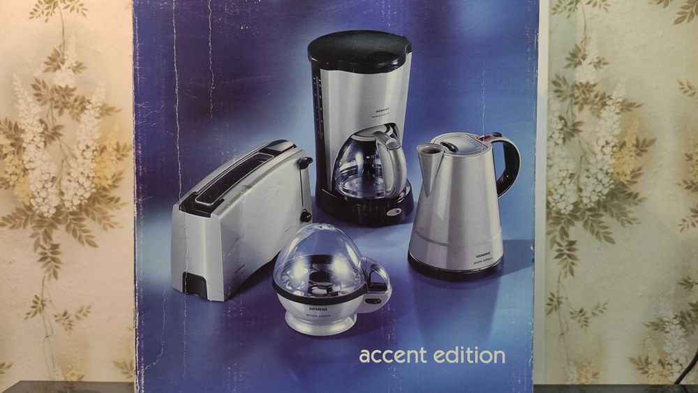 Кофеварка Siemens TC40109 accent edition - сборка Германия.