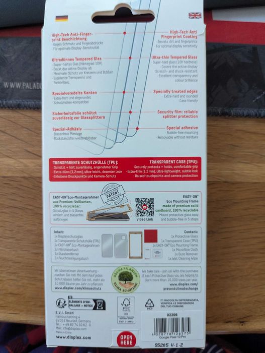 Комплект предпазен кейс + стъкло за Pixel 10 Pro