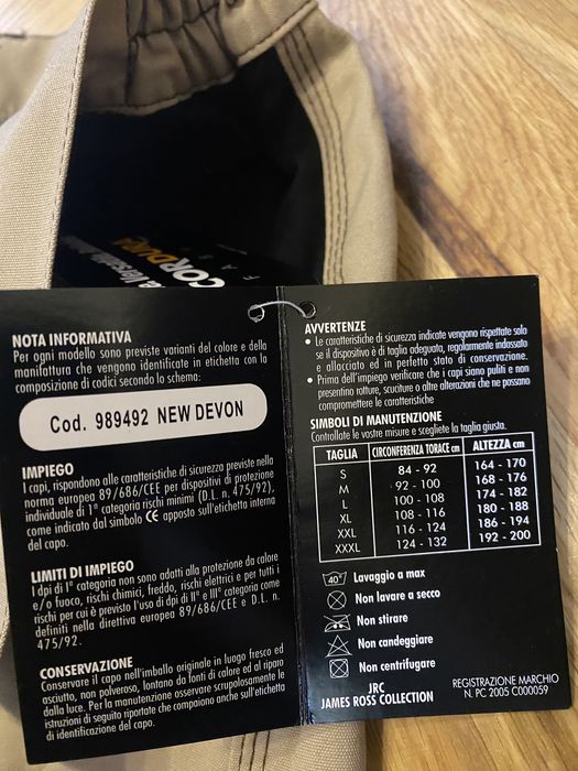 Pantaloni James Rose Collection