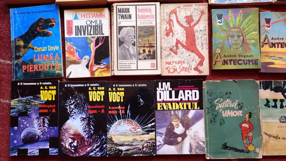 Hagi michael connelly karl may ronnie o'sullivan vlad musatescu conan doyle nelson demille leonard mlodinow thomas metzinger grigore cartianu
