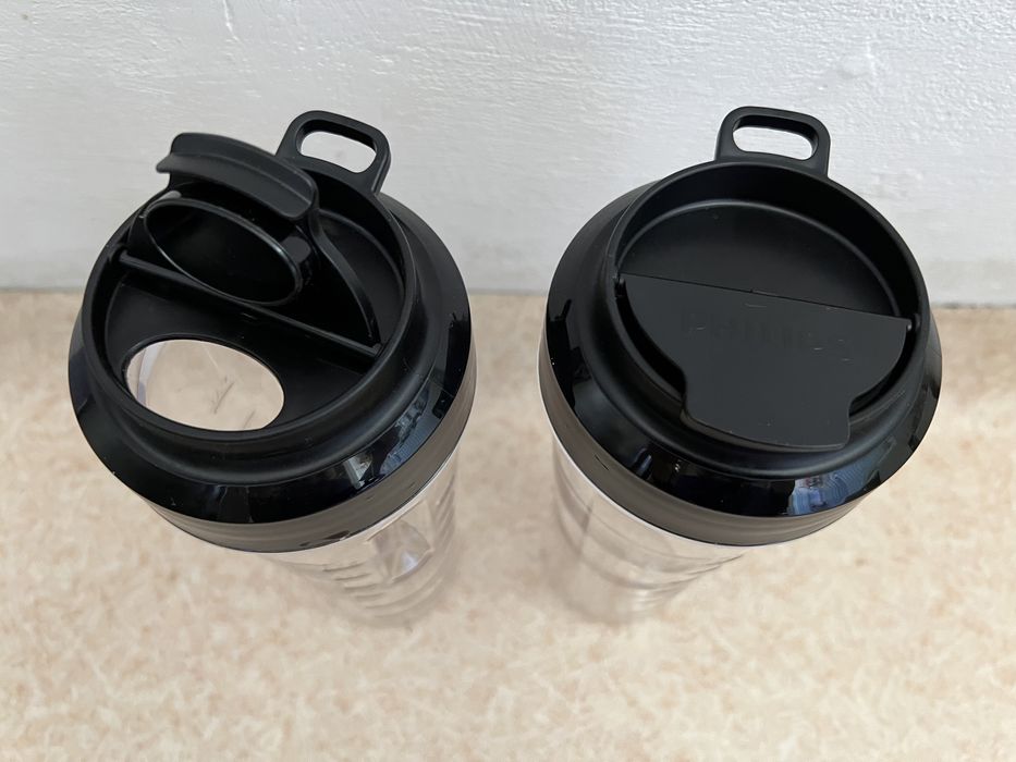 Pahare plastic noi originale Philips pt smoothie