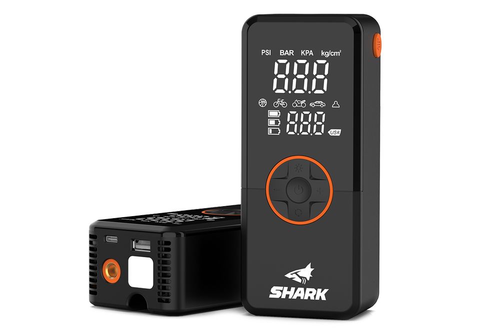 Compresor Auto Portabil Shark BP-150 cu Acumulator, 150 PSI, Power