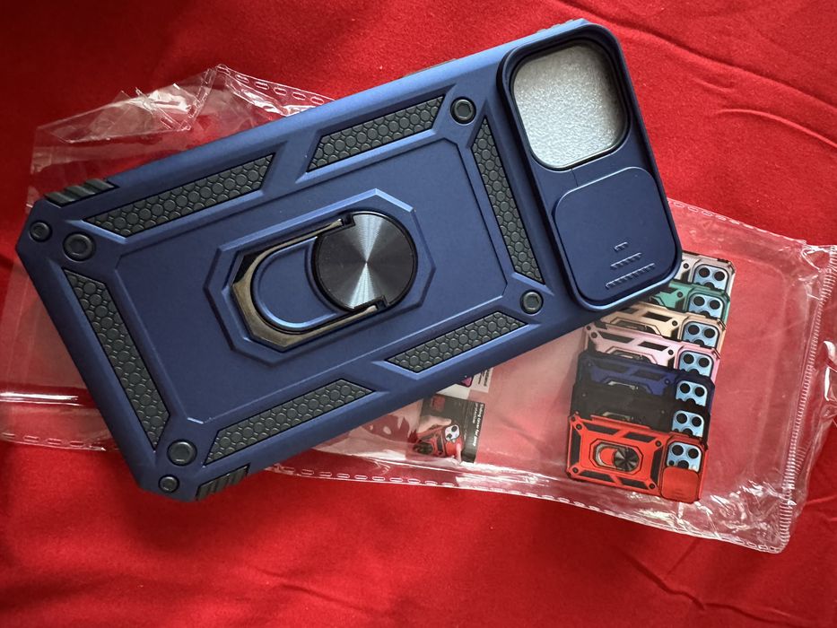 Чехол на айфон 15 Plus синий