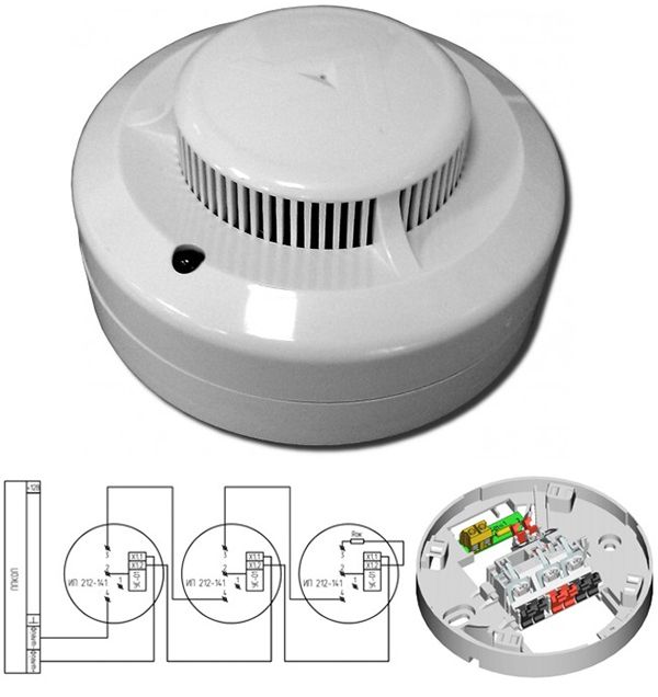 Установка пожарной сигнализации