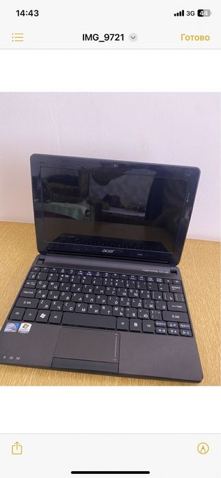Срочно продам рабочий нетбук