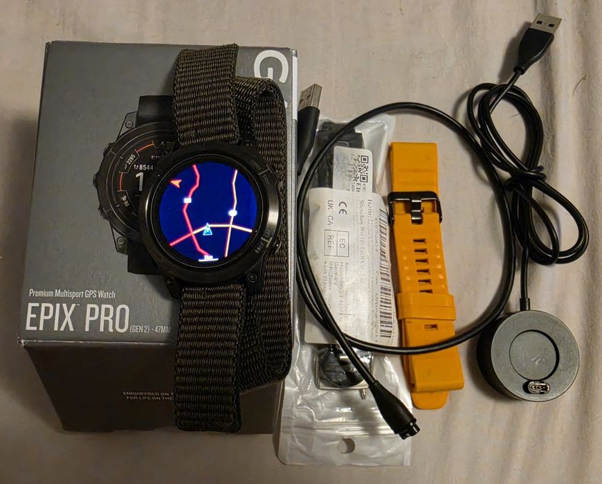 Garmin Epix Pro gen2 47mm fullbox cu garantie