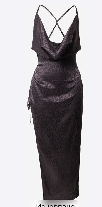 Черна официална рокля, НОВО, размер S/M