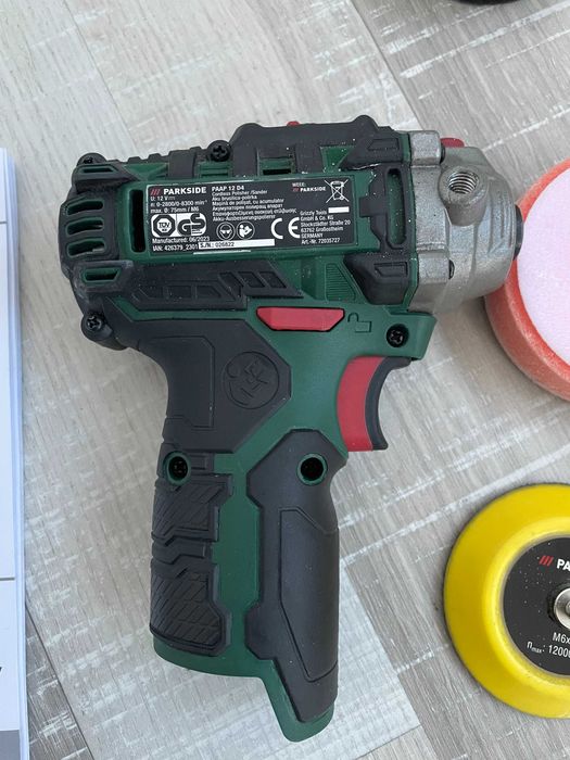 Акумулаторна Полираща Машина PARKSIDE 12V PAAP
