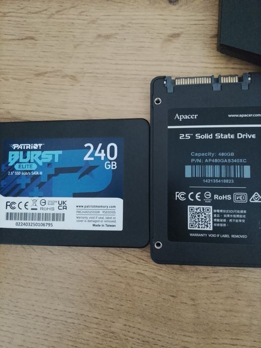 Продам два ssd..