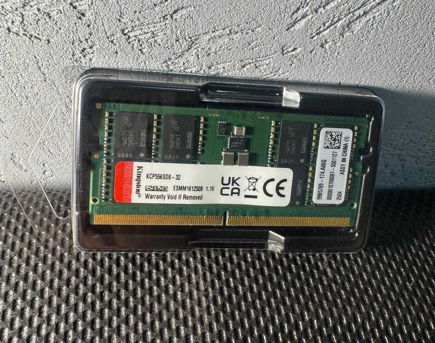 Kit RAM Kingston 64GB 2x32GB DDR5 4800MHz SODIMM Laptop