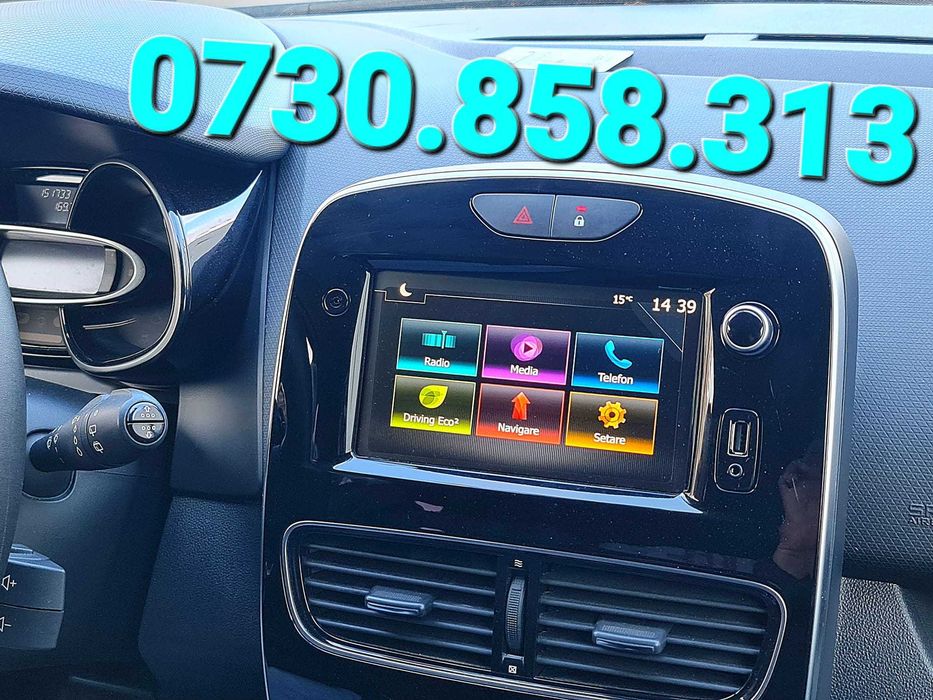 Camera video marsarier CLIO 4 Renault Captur Clio 4 Navigatie MediaNav