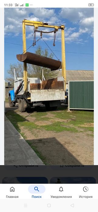 ЗИЛ  манипулятор