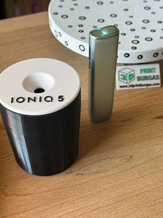 Универсален автомобилен органайзер / пепелник за IQOS с лого/марка по избор