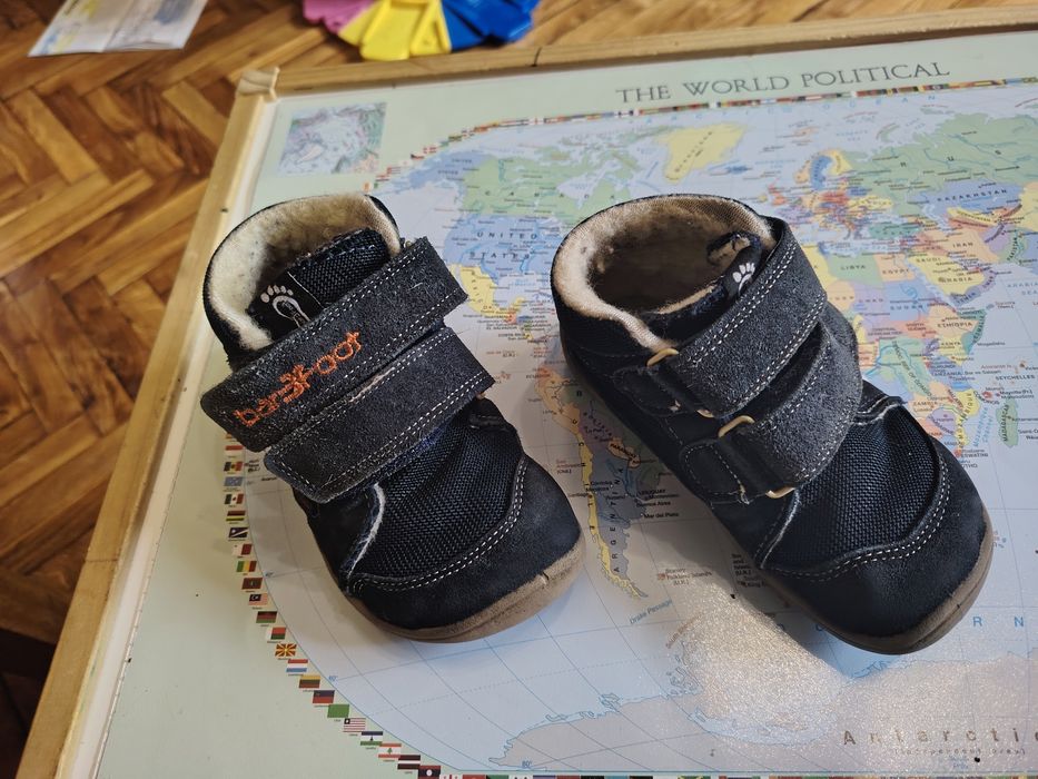 Детски зимни боси обувки 3f Barefoot