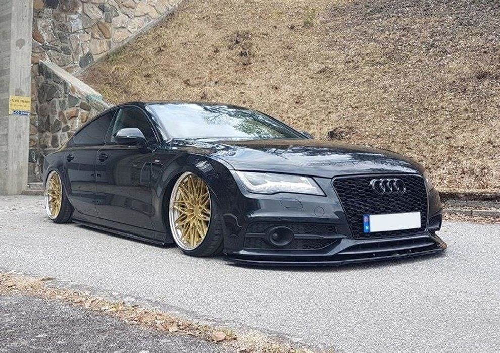 Спойлер за предна броня Maxton design за Audi A7 C7 S-line (2010-2014)