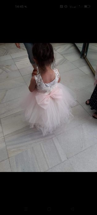 Детска булченска рокля