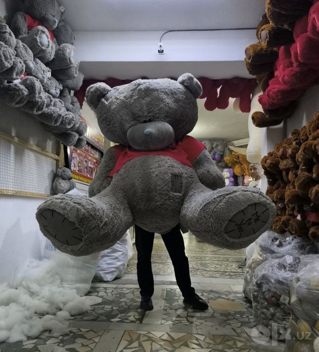 Teddy 5% SKIDKA TEDDI Panda 30sm 3metrgacha